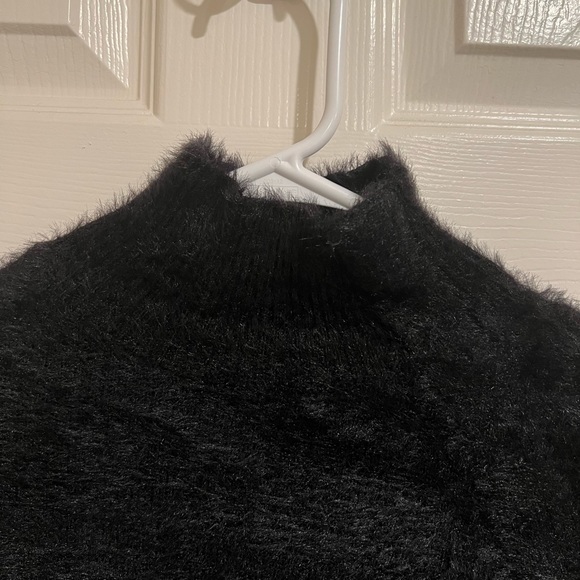 ZARA FUZZY MOCK NECK SWEATER - Picture 3 of 5
